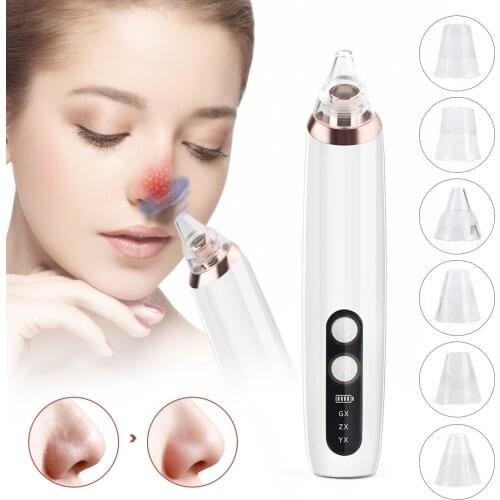 Blackhead Remover Face Deep Nose Cleaner T Zone Pore Acne Pimple Removal Vacuum Suction Facial Diamond Beauty Clean Skin Tool