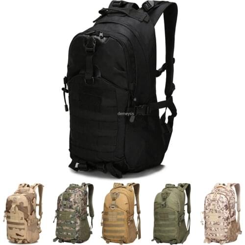 Military Molle Backpack Tactical Men Camouflage Bag Hiking Camping Fishing Hunting Backpacks