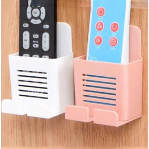 Storage Box Remote Control Storage Organizer Case For Air Conditioner TV Mobile Phone New Home Wall Mounted Holder