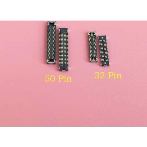 2-10pcs USB Charging Port FPC connector For Huawei P30 Pro P30Pro charger Logic on motherboard mainboard flex cable 50pin 32pin
