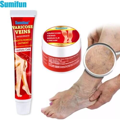2Types New Varicose Veins Ointment Vasculitis Phlebitis Spider Leg Treatment Cream Varicosity Angiitis Removal Medical Plaster