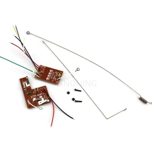 2pcs 4CH RC remote control 27MHz/40Mhz circuit PCB transmitter&receiver board for toy car