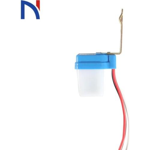 Automatic On Off Photocell Street Light Switch DC AC 220V/110V/24V/12V 50-60Hz 10A Photo Control Photoswitch Sensor Switch