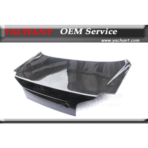 Car-Styling High Quality Carbon Fiber Bootlid Fit For 99-02 Skyline R34 GTT GTR OEM Rear Trunk Tailgate with Break Light Cutout