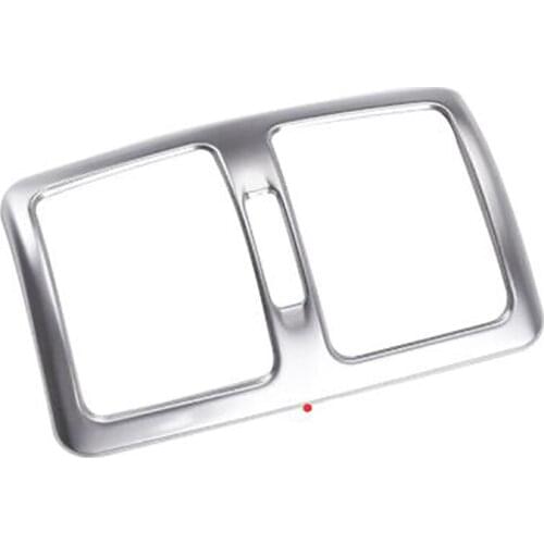 Car Rear Air Conditioning Vent Decorative Frame Air Outlet Trim Strip Stickers for Mercedes Benz C Class W204 2009-2014