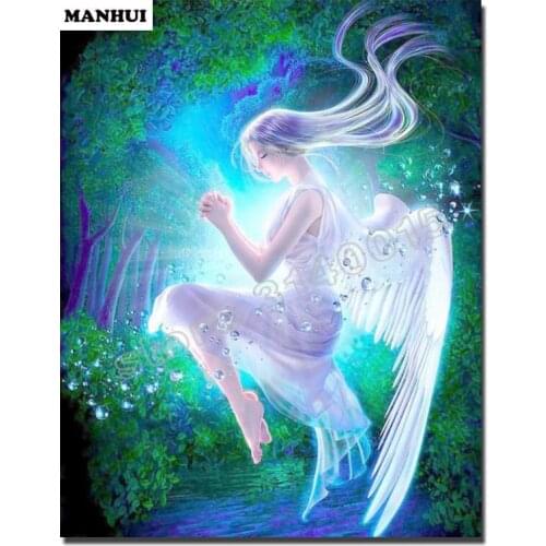 DIY 5D Diamond Mosaic Diamond Painting Forest fairy Cross Stitch Diamonds Embroidery Square Drill Home Decoration MH063