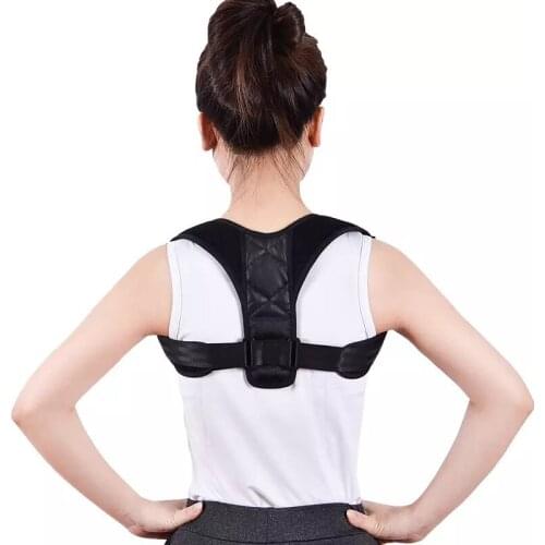 2020 Adult Children Back Belt Adjustable Posture Corrector Child Adult Shoulder Humpback Correction Belts Support Poor Shoulder