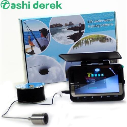 Underwater Fishing Camera 8 Leds 4.3inch Portable Fish Finder WF06 Ice Fishing Camera Night Vision Fish Finder 15m/30m Optional
