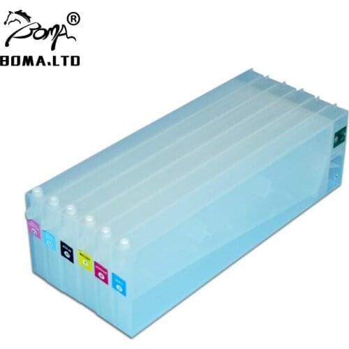 BOMA.LTD 440ML 6 Color Refill Ink Cartridge For Roland XC540 XC 540 XC-540 Printer With Auto Reser ARC Chip