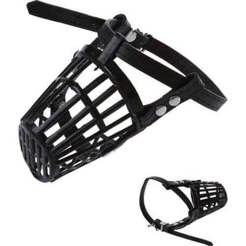 Dog Pet Puppy Muzzle Basket Cage