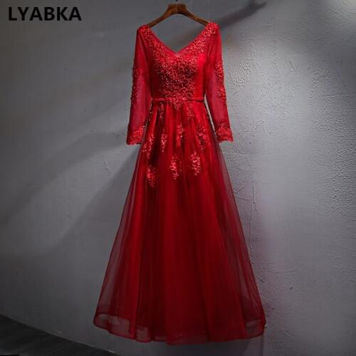 LYABKA V-neck Women Dresses
