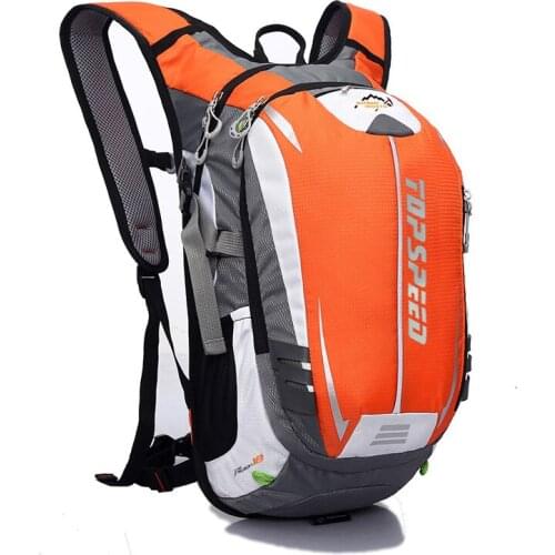 Mens Women Outdoor Bicycle Backpack 18L Bicycle Water Bladder Bag Cycling Hydration Pouch Sports Camping Hiking Water Bag