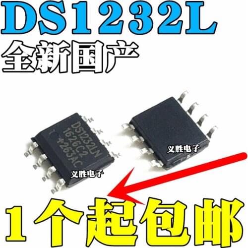 Original 10pcs/ DS1232LPS DS1232L DS1232LN SOP8