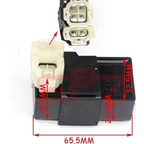Suitable for GY6 50 60 80 90 110 125 150 200 CC ATV Moped AC 6-pin igniter box ignition CDI engine parts igniter