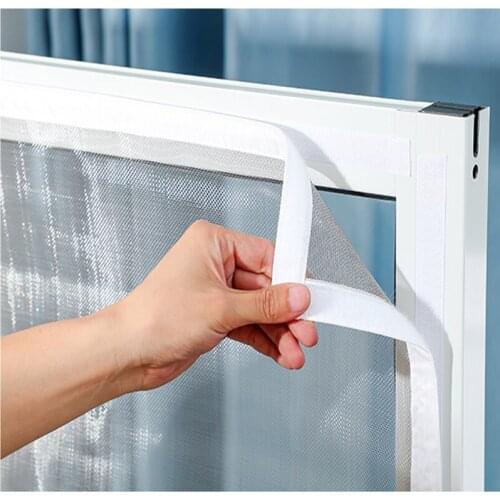 Anti Mosquito Net Indoor Insect Screen Customizable DIY Mesh Material Polyester Screen Mosquito Bug Room Curtain Mesh