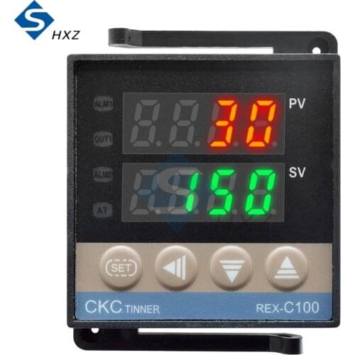 REX-C100 Digital PID Temperature Controller REX-C100 0 To 400°C K Type Input SSR Output 0 To 400C K Type Input Relay Output V*DA