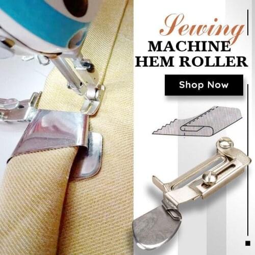 Sewing Machine Hem Roller Chzimade Overlock Folder All Size Hemmer BIinder Sewing Parts Sewing Machine Presser Foot Accessories