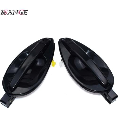ISANCE Outside Exterior Door Handle Left Right LH RH 82650-2C000 82660-2C000 For Hyundai Tiburon 2003 2004 2005 2006 2007 2008