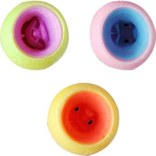 W3JF Sensory Toy Miniature Novelty Gift Squeeze Ball Dinosaur Toy for Autism Healing