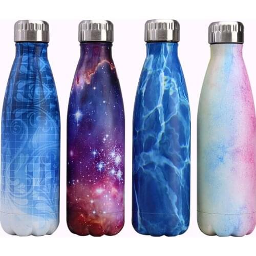 047-060 Double Wall Stainless Steel Vacuum Flasks 500ml Thermos Cup Travel Mug Thermo Bottle Gifts Thermocup for Tea