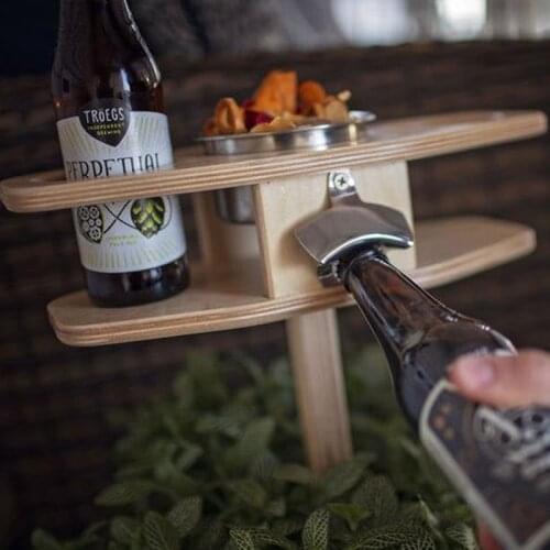 1x Outdoor Wine Table Portable Picnic Table Wine Glass Racks Collapsible Racks Outdoor Tables Outdoor Furniture For Garden Beach