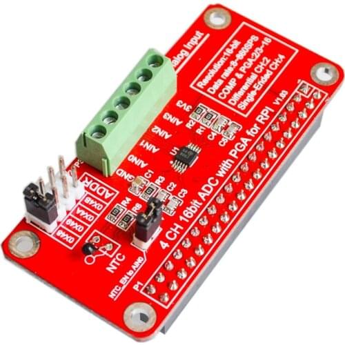 3.3V ADS1115 ADC Module for Raspberry Pi 3/2 / B + / I2C RPI ADS1115 ADC Analog to Digital Converter