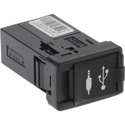 AUX USB Port Adapter Jack For Toyota Camry Corolla Tacoma Sienna Rav4 Avalon Highlander Gas & Hybrid 861900R010