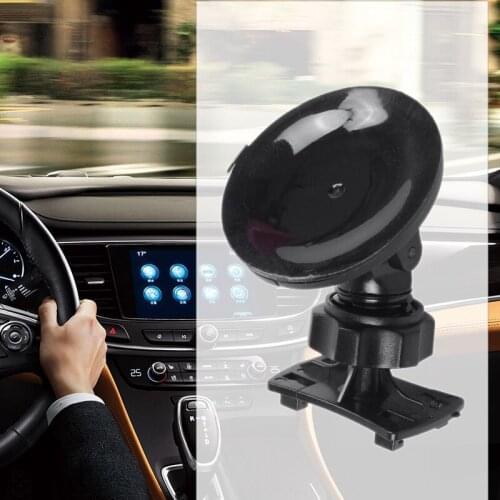 Car Suction Cup for Dash Cam Holder with 6 Types Adapter, 360 Degree Angle Car Mount for Driving DVR Camera Camcorder GPS Action