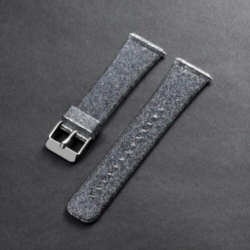 For Fitbit Versa Lite/Versa Watch Band Strap Bling Glitter Silicone Watch Bracelet Women Personalized Wristband Replacement Belt