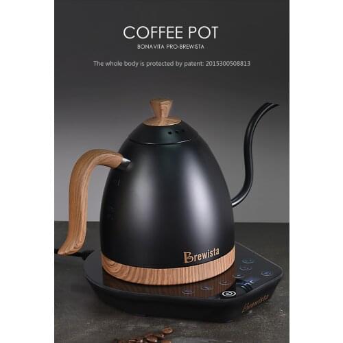 Brewista Artisan constant temperature 600ml gooseneck variale temperature control 220V coffee warer tea kettle pot