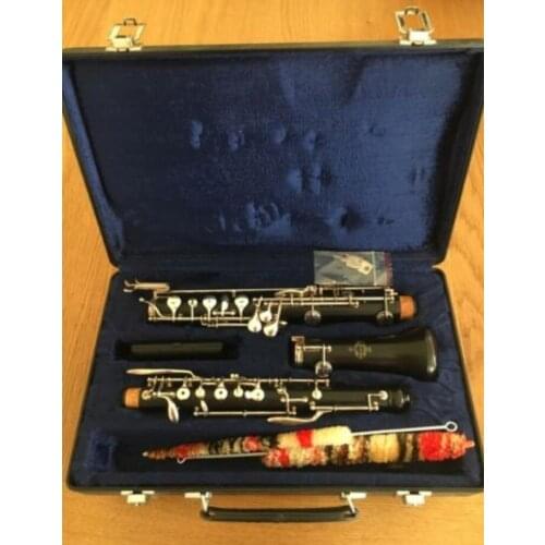 Buffet Student Oboe Ebony C key Silver Plated left F Resonance full conservatory