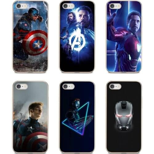 Phone Case Funny-Avenger-Captain-America For Xiaomi poco X3 nfc F2 Pro M3 Mi 5X 6X Max Mix 1 2 2S 3 Mi5 Mi6 Mi3 Mi4