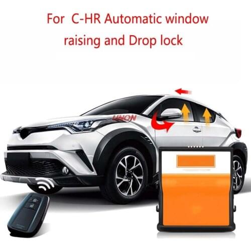 Auto Door Lock Decoder Close Window For Speed Lock & Door Lock For Toyota CHR 2016 2017 2018 2019