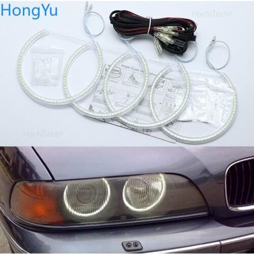 For BMW 1995-2000 E39 5 series pre-facelift Excellent Ultra bright illumination smd led Angel Eyes kit halo ring
