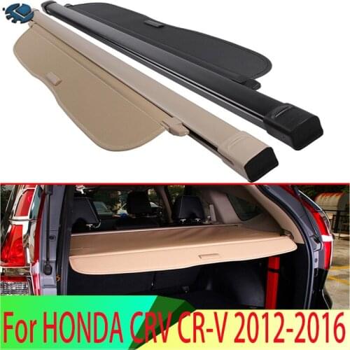 For HONDA CRV CR-V 2012-2016 Aluminum+Canvas Rear Cargo Cover privacy Trunk Screen Security Shield shade Accessories