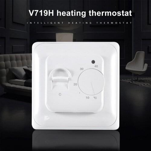 Electric Floor Heating Room Thermostat Manual Warm Floor Cable Use Termostat 220V 16A Temperature Controller Instrument