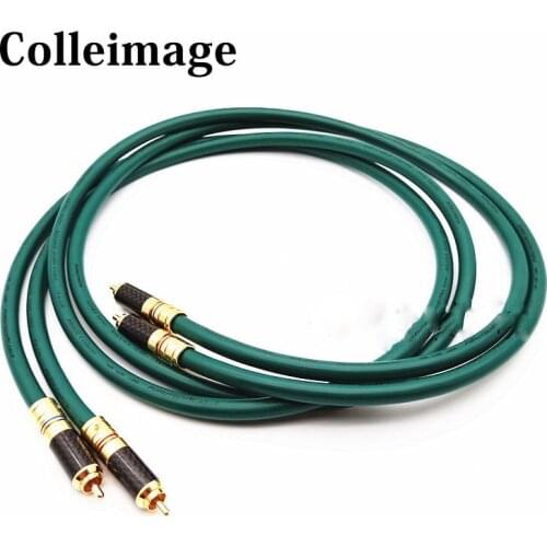 Hifi Furutech Alpha series FA-220 OCC rca audio cable Amplifier CD DVD player Speaker Gold-plated RCA interconnect cable