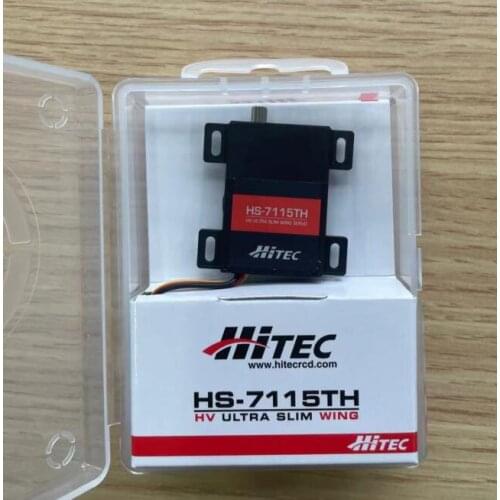 Hitec RCD HS-7115TH High Voltage, Titanium Gear Slim Wing Servo 7.4v 3.9KG 20grams