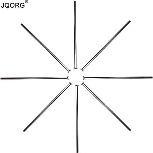 JQORG Bicycle Spokes Diameter 2.0mm Straight Pull Equal Diameter Mountain Bike Spokes Cycling Racing Road Bicycle Wheel Spokes