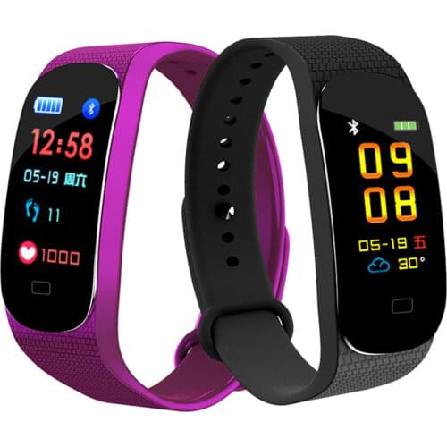 Fashion Smart Bracelet Heart Rate Blood Pressure Sleep Fitness Tracker Pedometer Smart Wristband For Android xiaomi IOS Phone