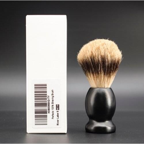 Mens Shaving Brush Barber Salon Men Facial Beard Cleaning Appliance Shave Tool Razor Brush with Wood Handle for men