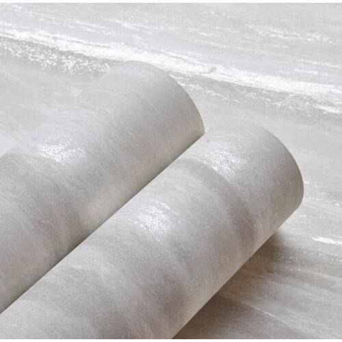 Plain Mid Neutral Grey Wallpaper Modern Simple Marble Designer Decor Wall Paper