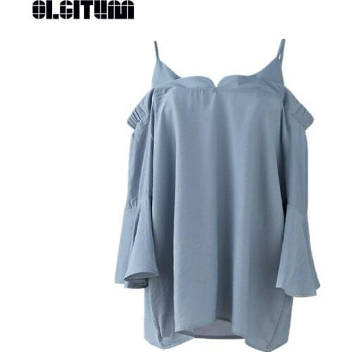 OLGITUM Summer Blouses