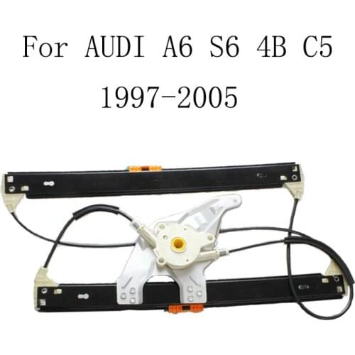 For AUDI A6 S6 4B C5 1997-2005 Power Electric Car Window Regulator Window Lifter Replacement Front Left 4B0837461