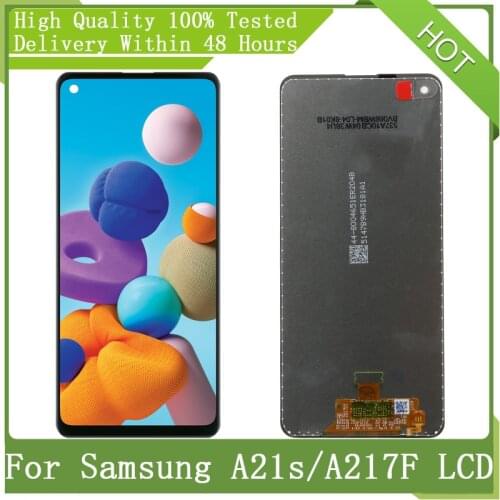 6.5”NEW AMOLED For Samsung Galaxy A21s A217 A217F SM-A217F LCD Display Touch Screen Digitizer Assembly Parts+Service Pack