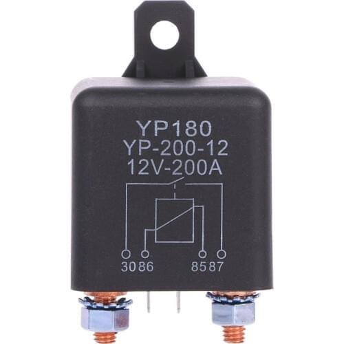 12V DC 200A High Power Car Relay Truck Motor Continuous Type Automotive Switch Y98E