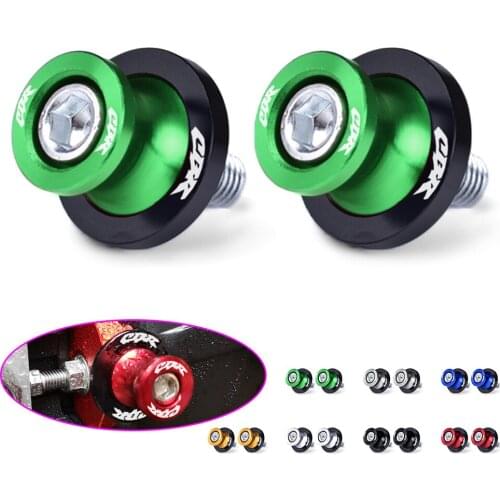 CBR Motorcycle Swingarm Spool 8MM Stand Screws CNC Aluminum Accessories For Honda CBR 600RR 650R 900RR 929RR 954RR