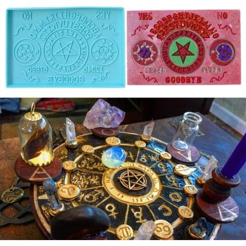 13MC Game Plate Mold Silicone Mold Epoxy Resin Jewelry Mold Resin Casting Mold Suitable for Diy Resin Crafts