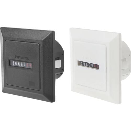 HM-1 Timer Square Counter Digital 0-99999.9 Hour Meter Hourmeter Gauge 0.3W AC220-240V / 50Hz AC