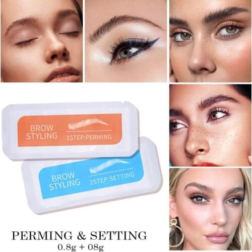 Eyebrow Lamination Kit Eyebrow Styling Lotion Eye Brow Lifting Semi-permanet Beauty Salon Perming Tools Brow Cold Wave Agent